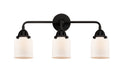 Innovations - 288-3W-BK-G51 - Three Light Bath Vanity - Nouveau 2 - Matte Black