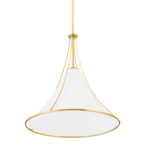 Mitzi - H645701L-AGB - One Light Pendant - Madelyn - Aged Brass
