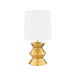 Mitzi - HL617201A-AGB/CGD - One Light Table Lamp - Zoe - Aged Brass