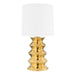 Mitzi - HL617201B-AGB/CGD - One Light Table Lamp - Zoe - Aged Brass