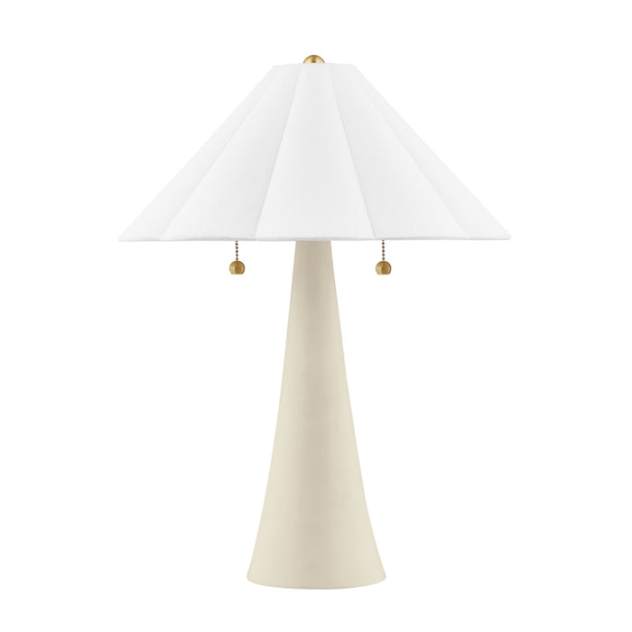 Mitzi - HL676202-AGB/CAI - Two Light Table Lamp - Alana - Aged Brass
