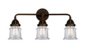 Innovations - 288-3W-OB-G182S - Three Light Bath Vanity - Nouveau 2 - Oil Rubbed Bronze