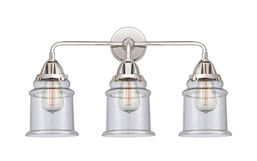 Innovations - 288-3W-PC-G184 - Three Light Bath Vanity - Nouveau 2 - Polished Chrome