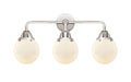 Innovations - 288-3W-PC-G201-6 - Three Light Bath Vanity - Nouveau 2 - Polished Chrome