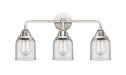Innovations - 288-3W-PC-G52 - Three Light Bath Vanity - Nouveau 2 - Polished Chrome