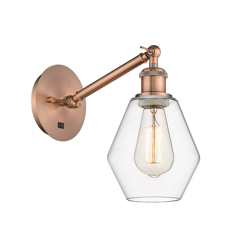 Innovations - 317-1W-AC-G652-6 - One Light Wall Sconce - Ballston - Antique Copper