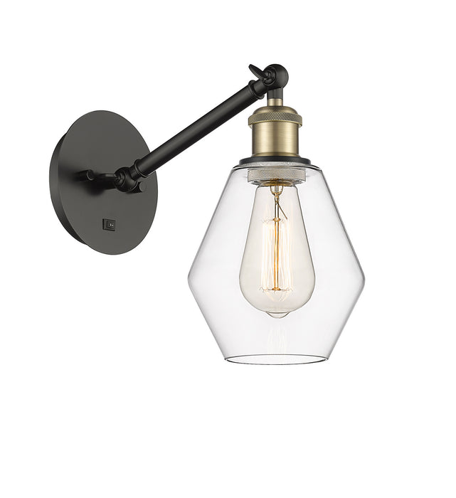 Innovations - 317-1W-BAB-G652-6 - One Light Wall Sconce - Ballston - Black Antique Brass