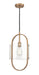 Innovations - 371-1P-BB-CL - One Light Mini Pendant - Pelham - Brushed Brass