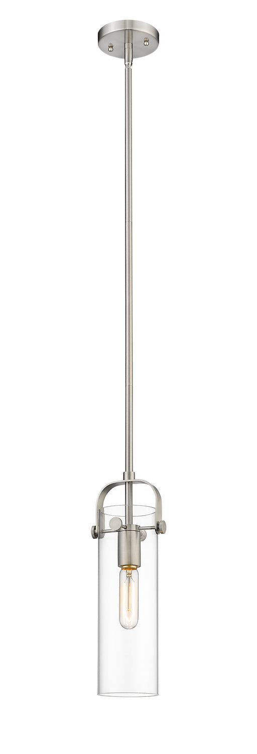 Innovations - 423-1S-SN-4CL - LED Mini Pendant - Pilaster - Brushed Satin Nickel