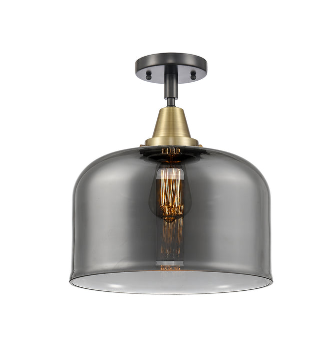 Innovations - 447-1C-BAB-G73-L - One Light Flush Mount - Caden - Black Antique Brass