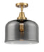 Innovations - 447-1C-BB-G73-L-LED - LED Flush Mount - Caden - Brushed Brass