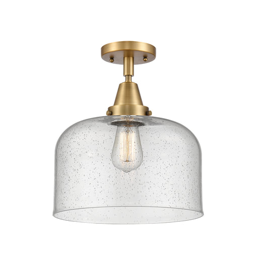 Innovations - 447-1C-BB-G74-L-LED - LED Flush Mount - Caden - Brushed Brass
