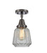 Innovations - 447-1C-OB-G142-LED - LED Flush Mount - Caden - Oil Rubbed Bronze