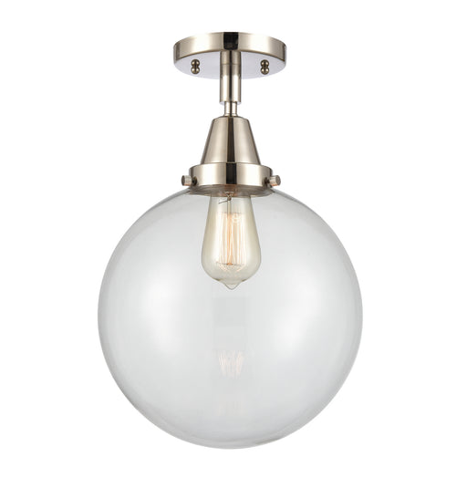 Innovations - 447-1C-PN-G202-10 - One Light Flush Mount - Caden - Polished Nickel