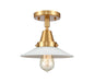 Innovations - 447-1C-SG-G1 - One Light Flush Mount - Caden - Satin Gold