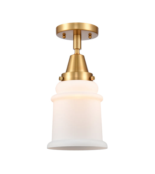 Innovations - 447-1C-SG-G181-LED - LED Flush Mount - Caden - Satin Gold