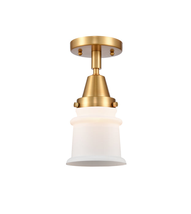 Innovations - 447-1C-SG-G181S-LED - LED Flush Mount - Caden - Satin Gold