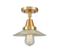 Innovations - 447-1C-SG-G2-LED - LED Flush Mount - Caden - Satin Gold