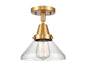 Innovations - 447-1C-SG-G4472-LED - LED Flush Mount - Caden - Satin Gold