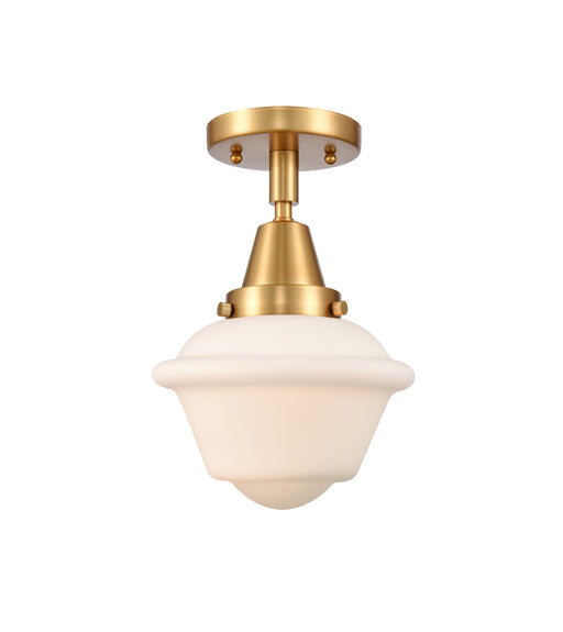 Innovations - 447-1C-SG-G531 - One Light Flush Mount - Caden - Satin Gold