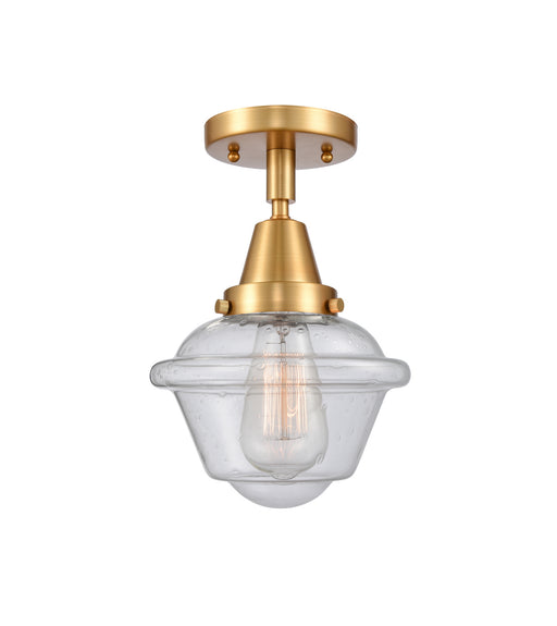 Innovations - 447-1C-SG-G534-LED - LED Flush Mount - Caden - Satin Gold