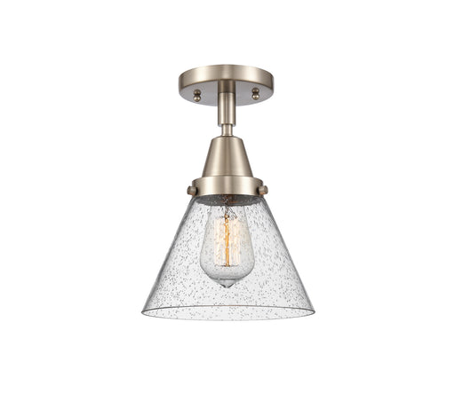 Innovations - 447-1C-SN-G44 - One Light Flush Mount - Caden - Brushed Satin Nickel