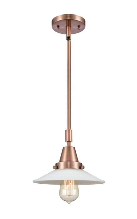 Innovations - 447-1S-AC-G1 - One Light Mini Pendant - Caden - Antique Copper