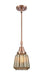 Innovations - 447-1S-AC-G146 - One Light Mini Pendant - Caden - Antique Copper