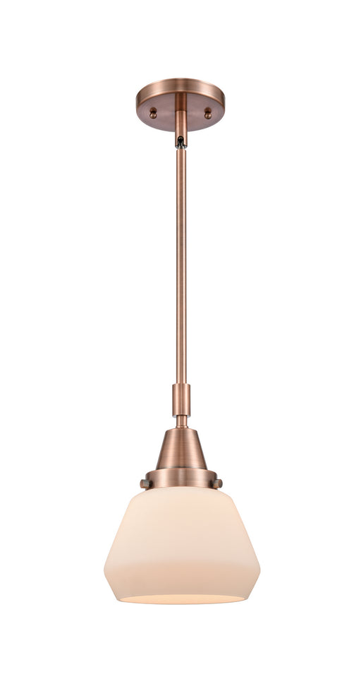 Innovations - 447-1S-AC-G171 - One Light Mini Pendant - Caden - Antique Copper