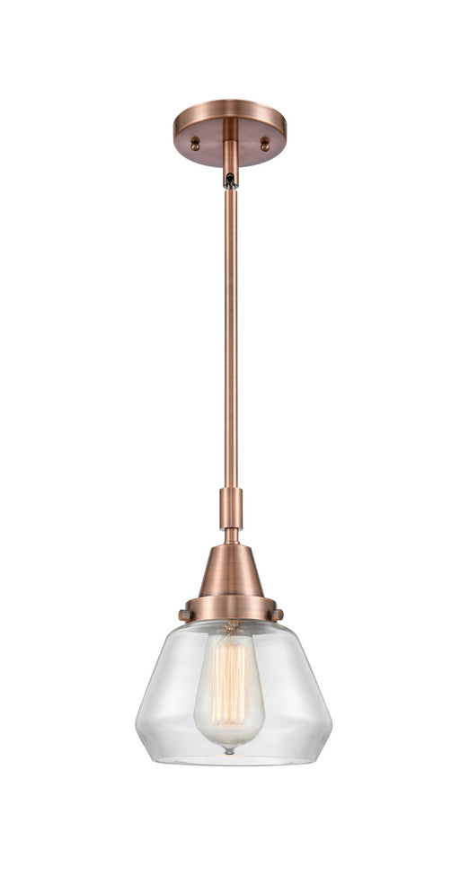 Innovations - 447-1S-AC-G172 - One Light Mini Pendant - Caden - Antique Copper