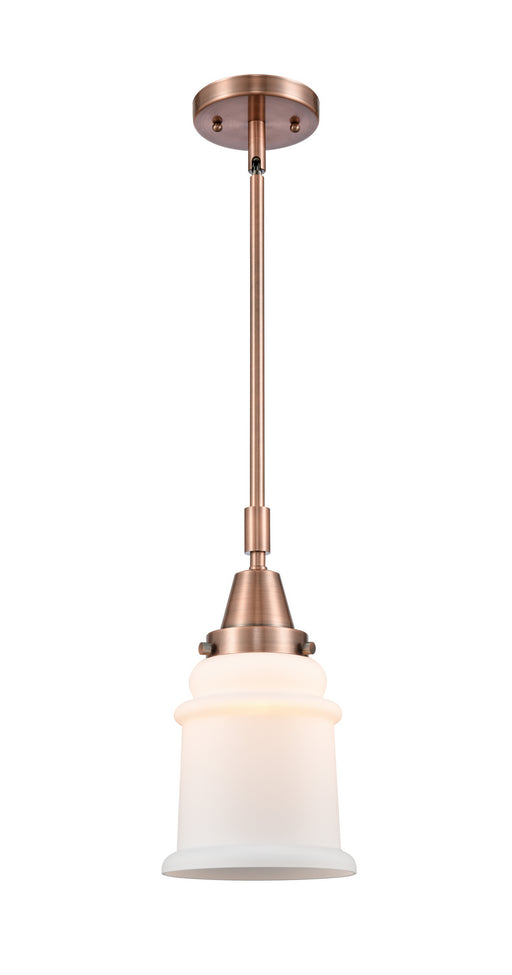 Innovations - 447-1S-AC-G181-LED - LED Mini Pendant - Caden - Antique Copper