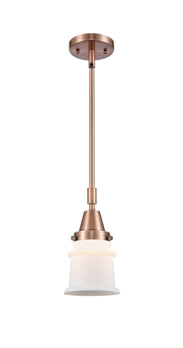 Innovations - 447-1S-AC-G181S - One Light Mini Pendant - Caden - Antique Copper