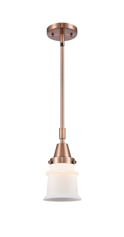 Innovations - 447-1S-AC-G181S-LED - LED Mini Pendant - Caden - Antique Copper