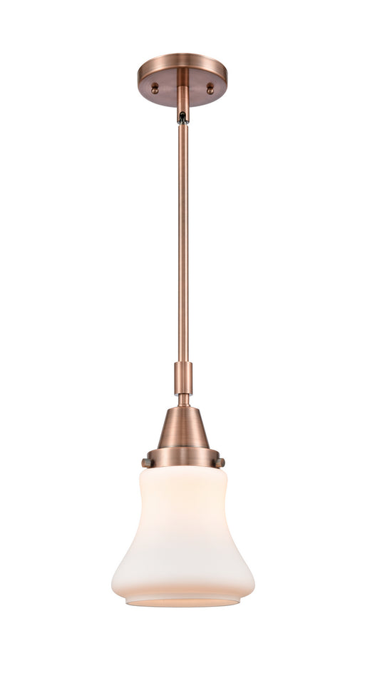 Innovations - 447-1S-AC-G191-LED - LED Mini Pendant - Caden - Antique Copper