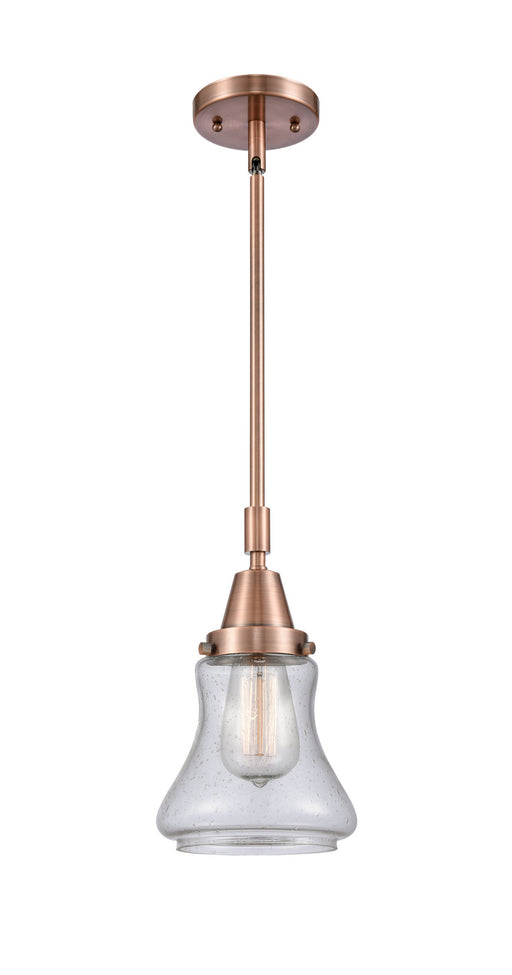 Innovations - 447-1S-AC-G194 - One Light Mini Pendant - Caden - Antique Copper