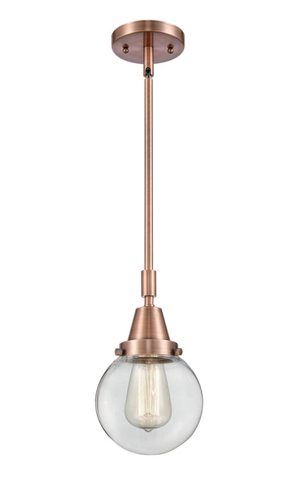 Innovations - 447-1S-AC-G202-6-LED - LED Mini Pendant - Caden - Antique Copper
