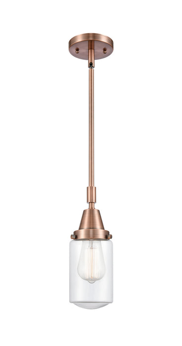 Innovations - 447-1S-AC-G312 - One Light Mini Pendant - Caden - Antique Copper