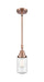 Innovations - 447-1S-AC-G314 - One Light Mini Pendant - Caden - Antique Copper