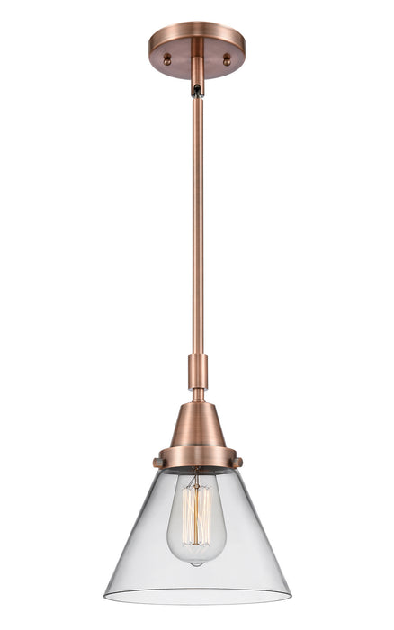 Innovations - 447-1S-AC-G42 - One Light Mini Pendant - Caden - Antique Copper