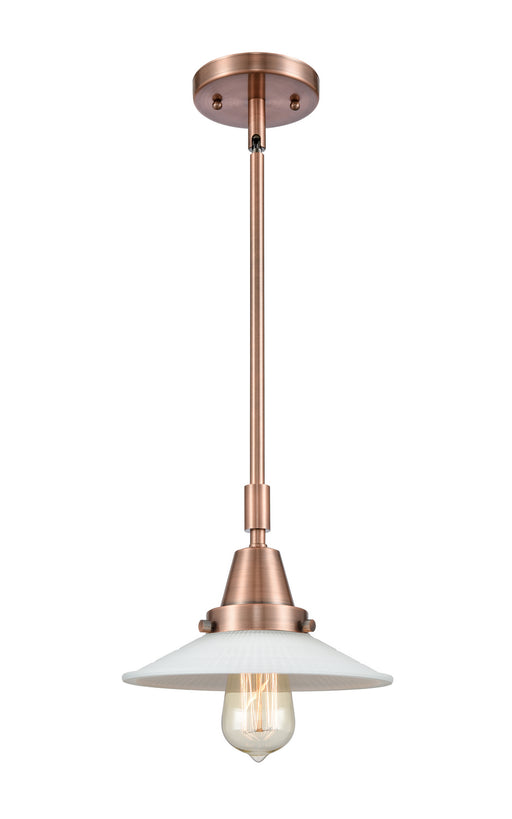 Innovations - 447-1S-AC-G1-LED - LED Mini Pendant - Caden - Antique Copper