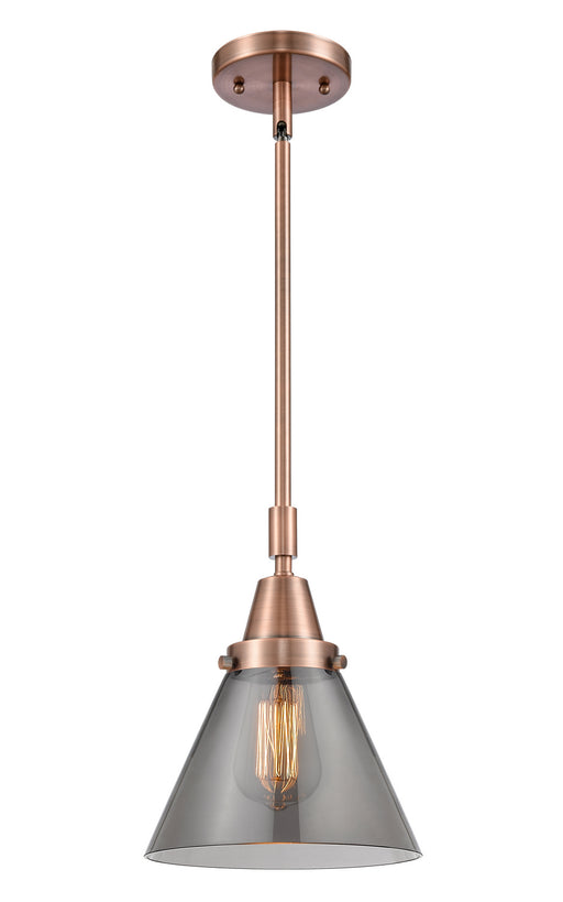 Innovations - 447-1S-AC-G43 - One Light Mini Pendant - Caden - Antique Copper