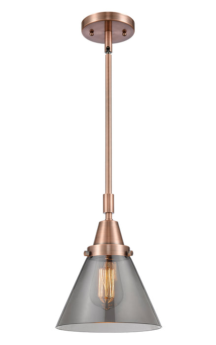 Innovations - 447-1S-AC-G43-LED - LED Mini Pendant - Caden - Antique Copper