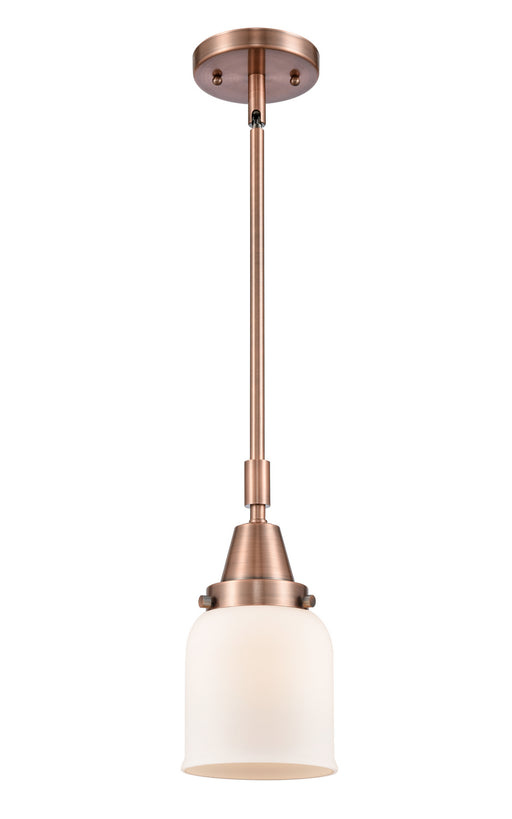 Innovations - 447-1S-AC-G51-LED - LED Mini Pendant - Caden - Antique Copper