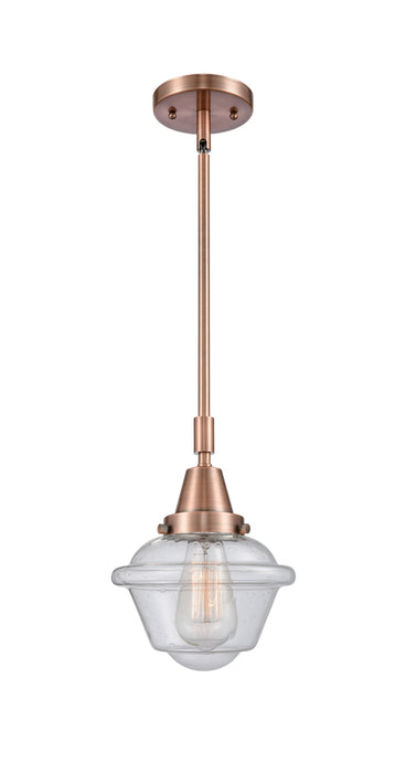 Innovations - 447-1S-AC-G534 - One Light Mini Pendant - Caden - Antique Copper
