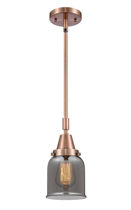 Innovations - 447-1S-AC-G53-LED - LED Mini Pendant - Caden - Antique Copper