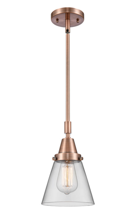 Innovations - 447-1S-AC-G62 - One Light Mini Pendant - Caden - Antique Copper