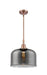 Innovations - 447-1S-AC-G73-L - One Light Mini Pendant - Caden - Antique Copper