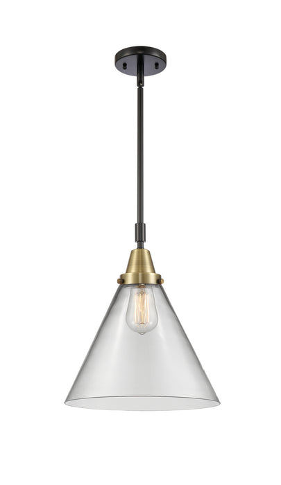 Innovations - 447-1S-BAB-G42-L-LED - LED Mini Pendant - Caden - Black Antique Brass