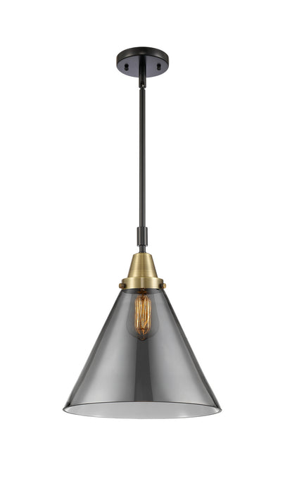 Innovations - 447-1S-BAB-G43-L-LED - LED Mini Pendant - Caden - Black Antique Brass