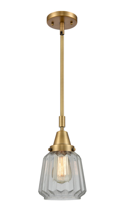 Innovations - 447-1S-BB-G142 - One Light Mini Pendant - Caden - Brushed Brass